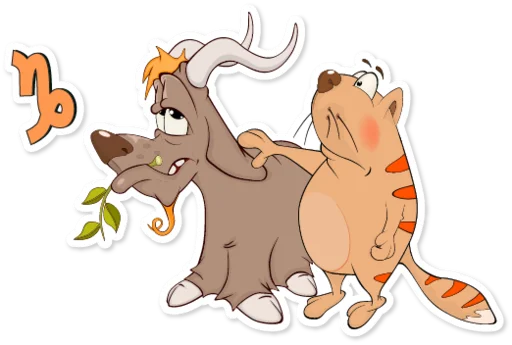 Стикер Zodiacat by @astrozodiac - 1