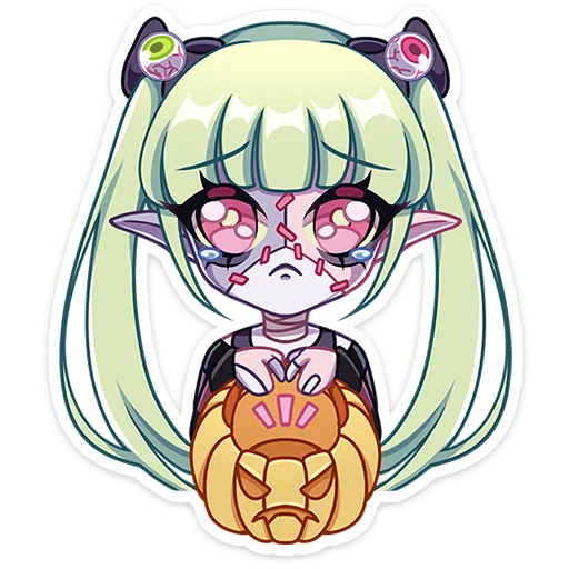 Sticker ZombyakaNyasticks - 1