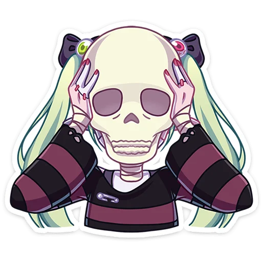 Sticker ZombyakaNyasticks - 1