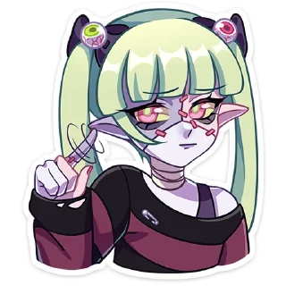 Sticker Зомбяка @Nyasticks - 0