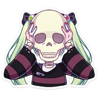 Sticker Зомбяка @Nyasticks - 3