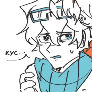 Sticker Зря от @kobbalt_owo - 9