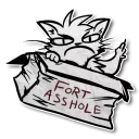 Стикер Zuzu the Cat - 0