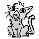 Стикер Zuzu the Cat - 11