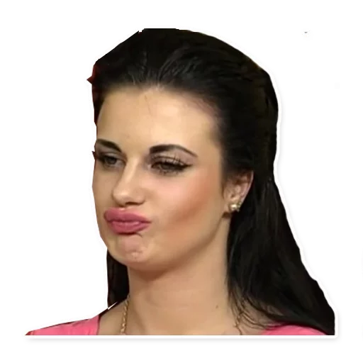 human face lip person