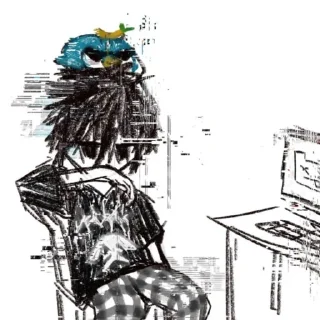 Стикер Zxc/ @ilymsk - 7