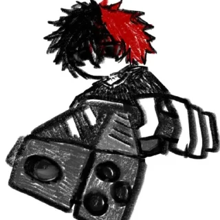 Стикер Zxc/ @ilymsk - 2