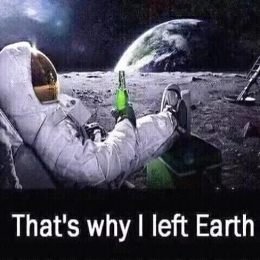 СМС луна астронавт