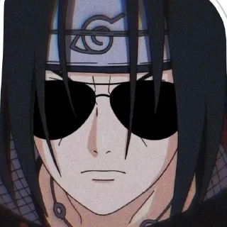 Sticker крутои анти итачи - 3