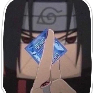 Sticker крутои анти итачи - 11