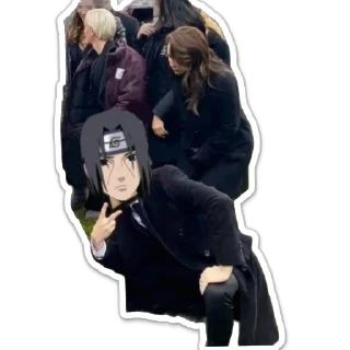 Sticker крутои анти итачи - 6