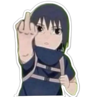 Sticker крутои анти итачи - 7