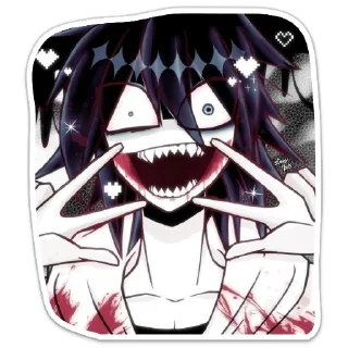 Sticker аниме убицы - 1