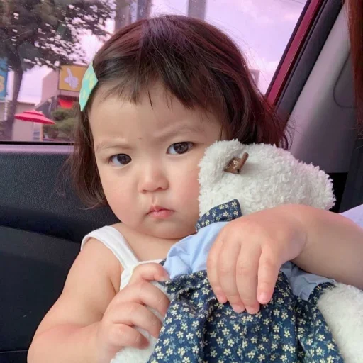 person toddler human face