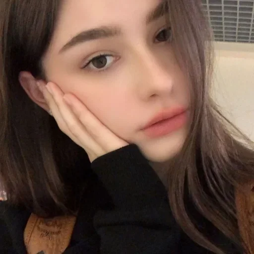 person human face selfie