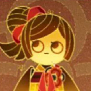 Sticker куклы тиори. - 4