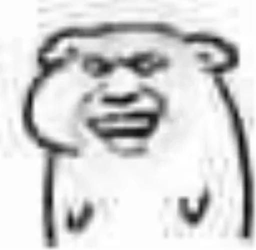 Стикер @keimoger's userbot pack 1 - 0