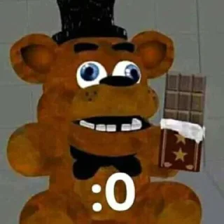 Стикер Файф нитч эт Фредди - 0