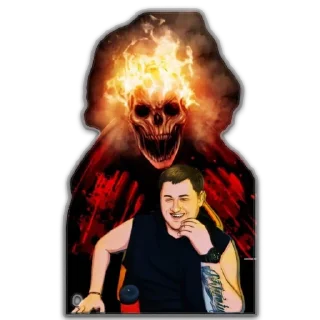 Стикер Адская рулетка - 5