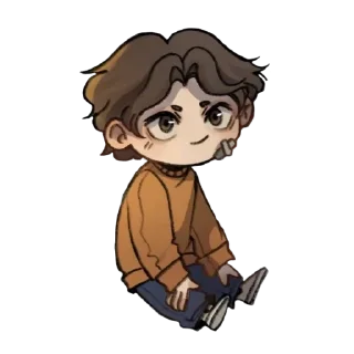 Sticker Чиби вместята @mysipona - 7