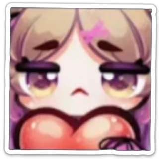 Стикер аниме премиум - 11