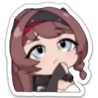 Стикер аниме премиум - 7