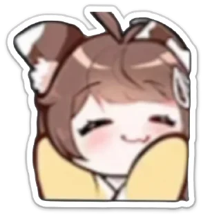 Стикер аниме премиум - 2