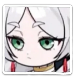 Стикер аниме премиум - 8