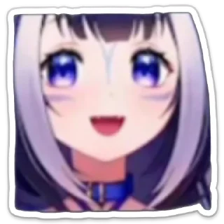 Стикер аниме премиум - 4