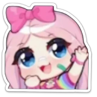 Стикер аниме премиум - 3