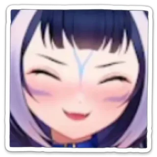 Стикер аниме премиум - 1