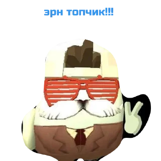 Sticker чикен тимка - 8
