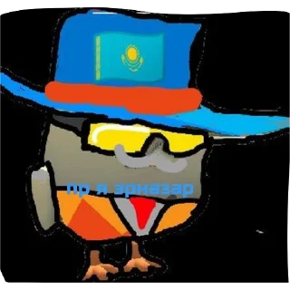 Sticker чикен тимка - 0