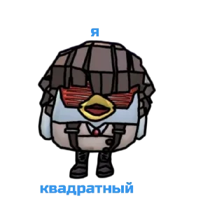 Sticker чикен тимка - 6