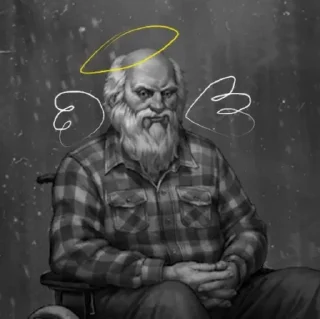 Стикер Харитончиг👨‍🦽 - 4