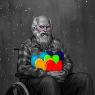 Стикер Харитончиг👨‍🦽 - 2