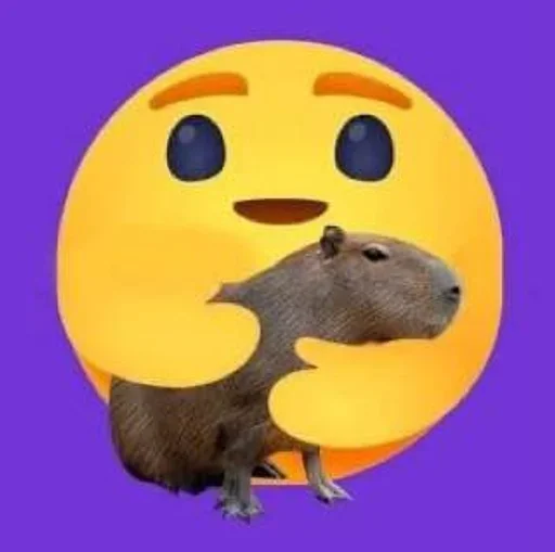 Больше стикеров: @capybarastiker - 