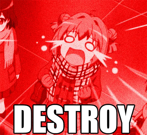 СМС аниме плакат