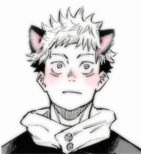 Стикер kittens 🖤🖤🖤 @anime_sticks :: @fStikBot - 6