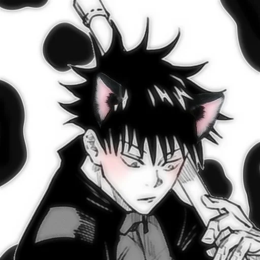 Стикер kittens 🖤🖤🖤 @anime_sticks :: @fStikBot - 4