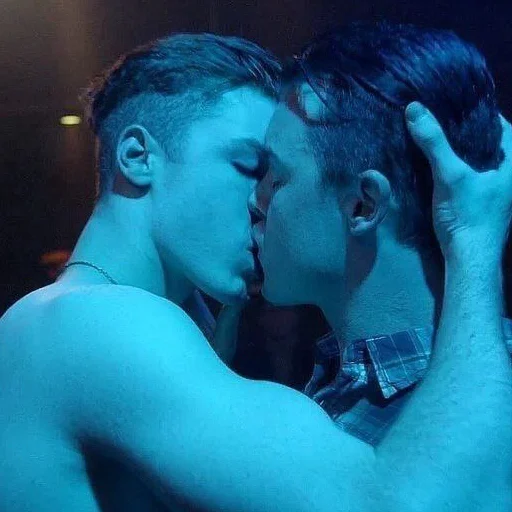 person kiss human face