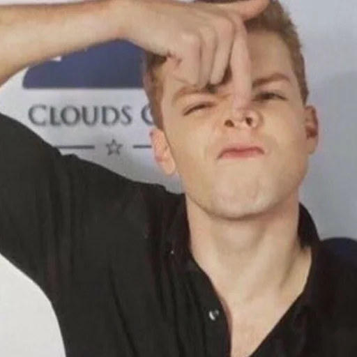 person human face text