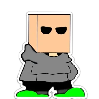 Sticker амон бро - 10