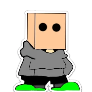 Sticker амон бро - 7