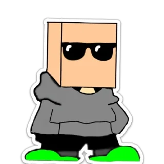 Sticker амон бро - 11