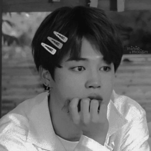 person human face black and white