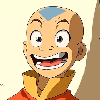 Стикер аватар аанг - 5