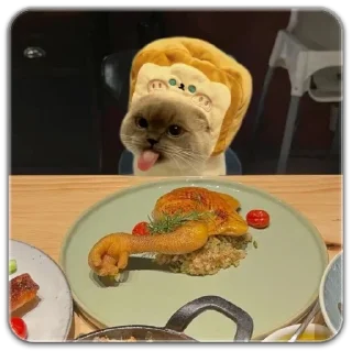 Sticker китик - 5