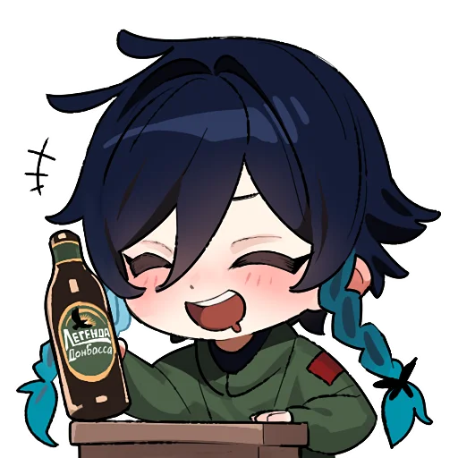 Sticker abusechatsticks - 1