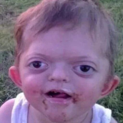 person human face toddler